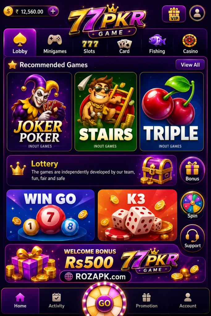 77PKR Game